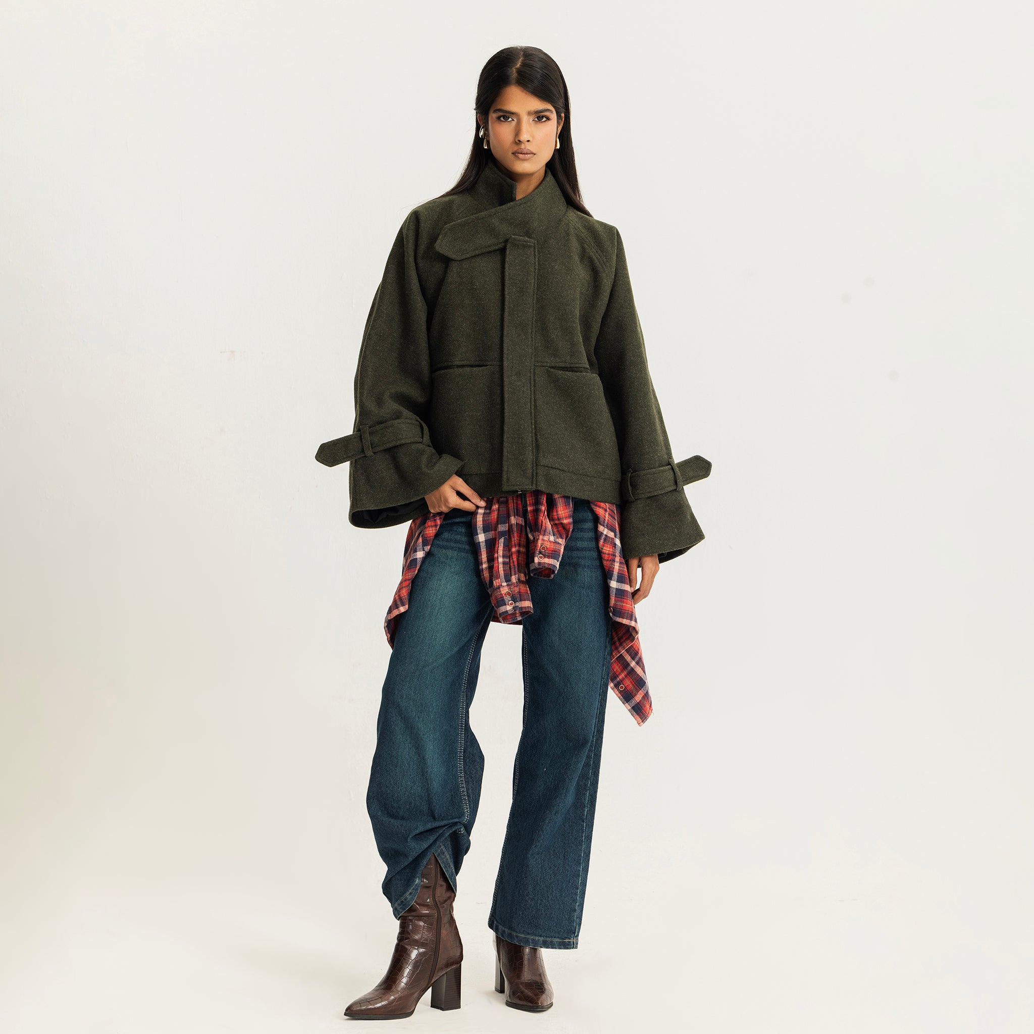 The side street jacket Olive