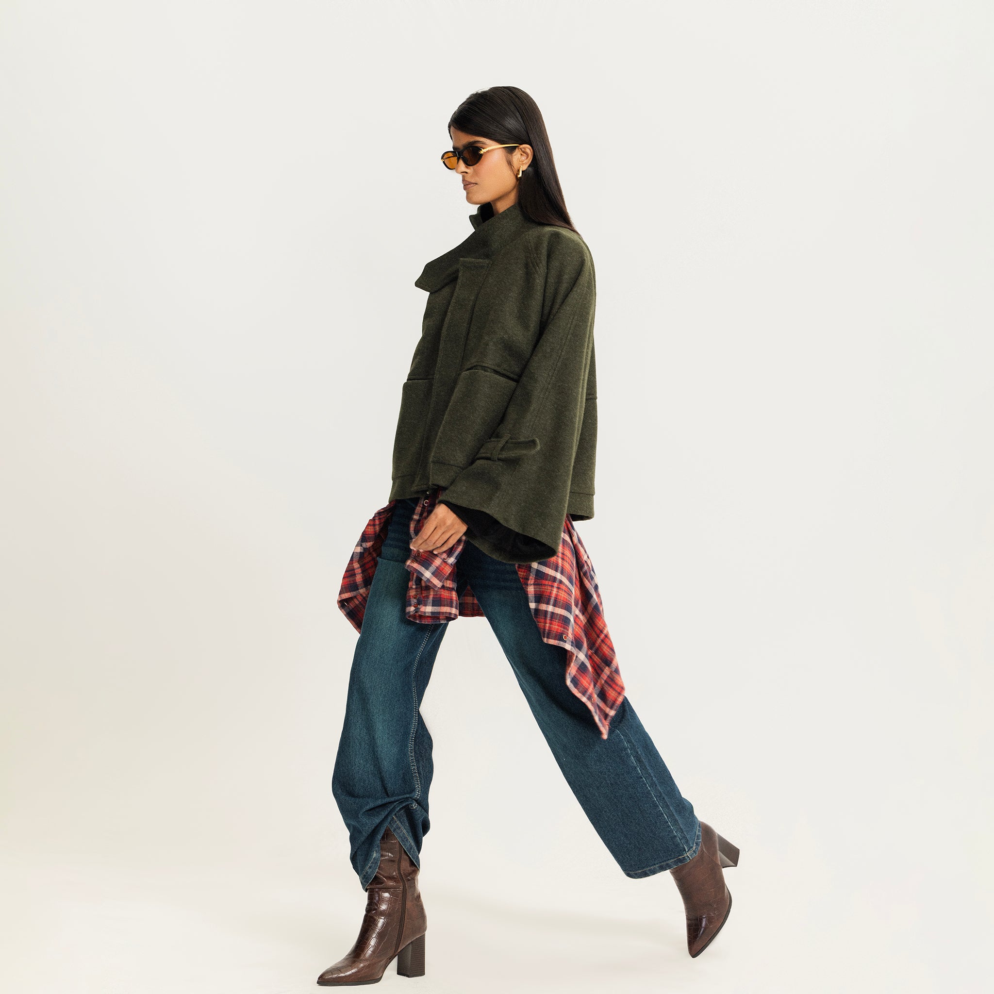 The side street jacket Olive