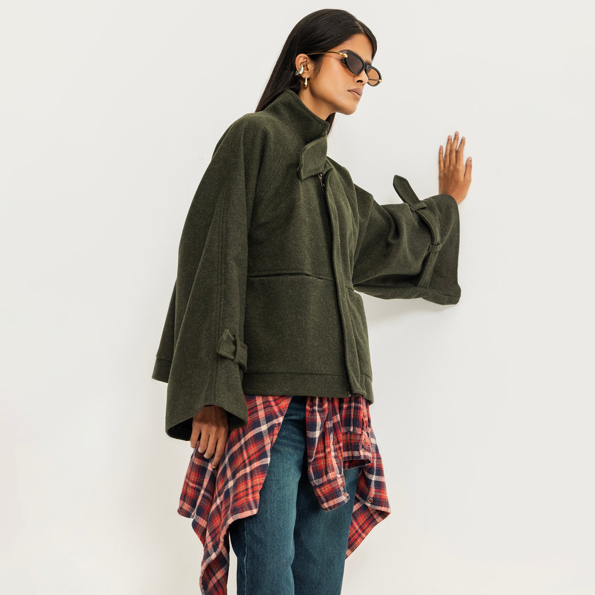 The side street jacket Olive