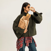 The side street jacket Olive