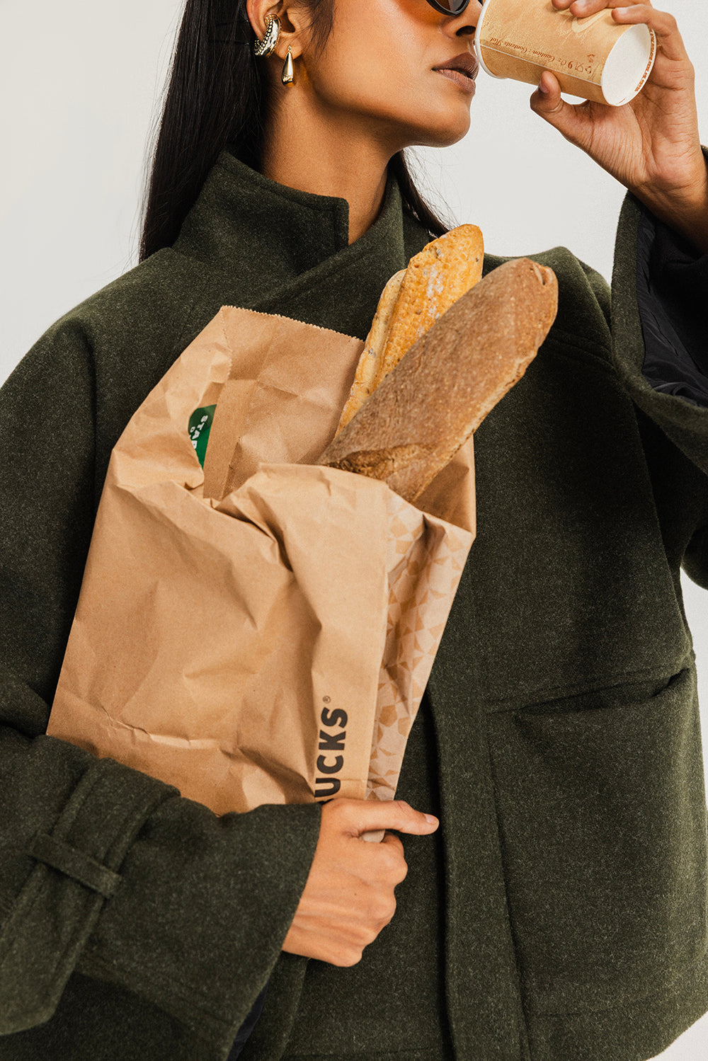 The side street jacket Olive