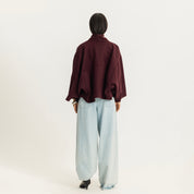 The lane change jacket burgundy