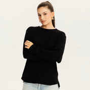 The one way top Black