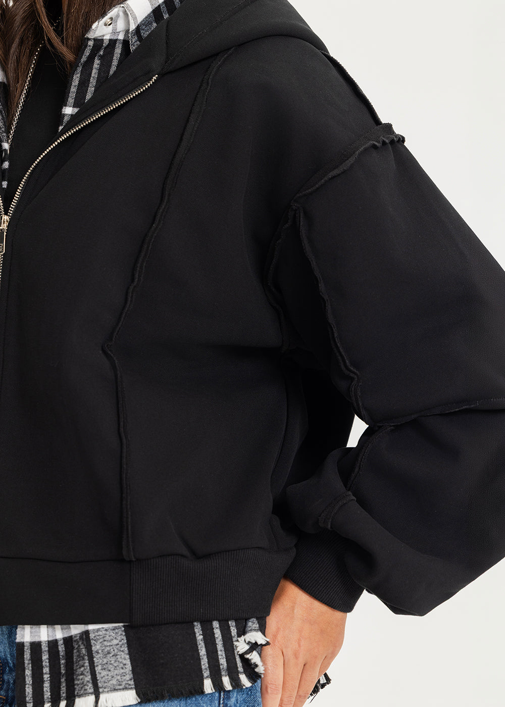 The lane change jacket Black