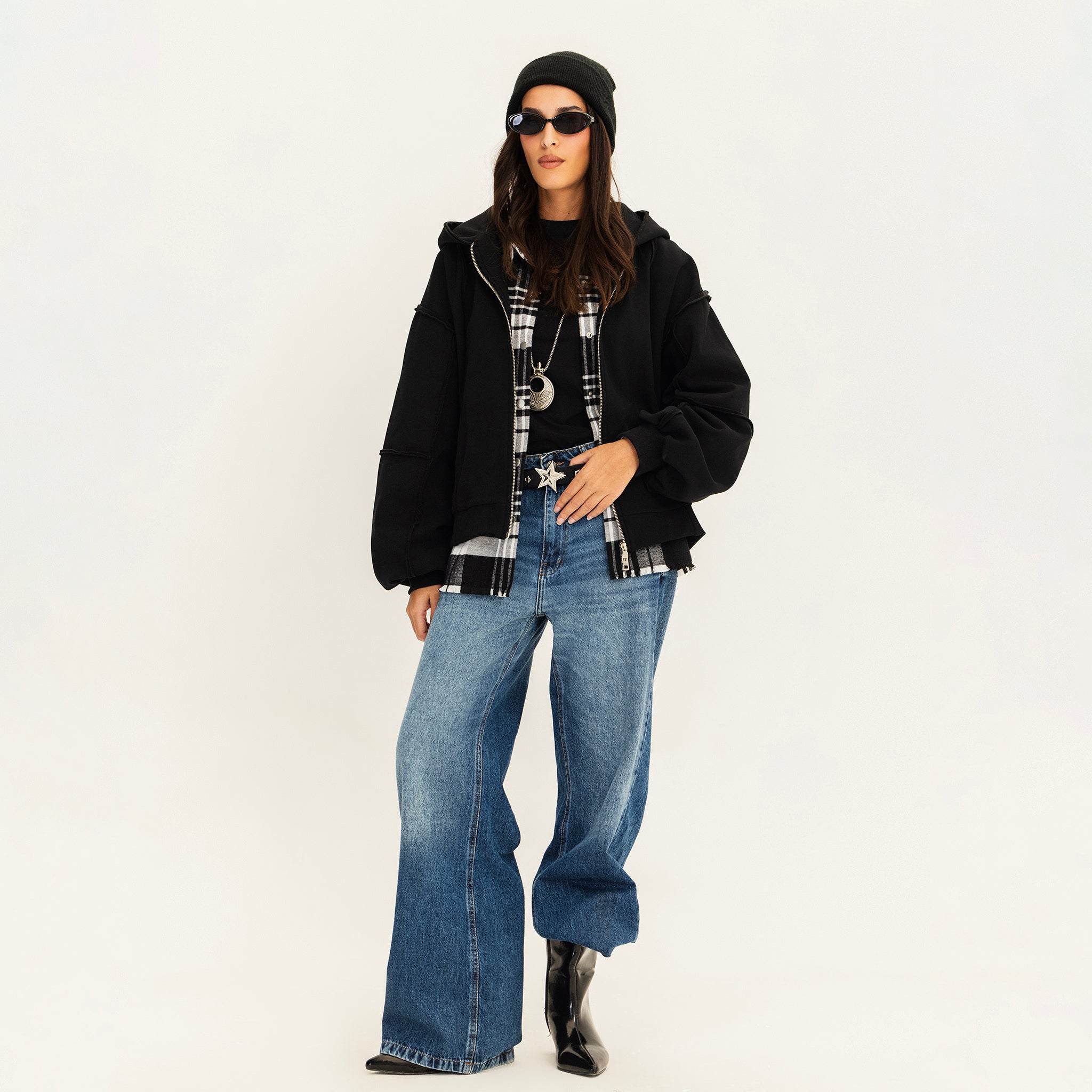 The lane change jacket Black