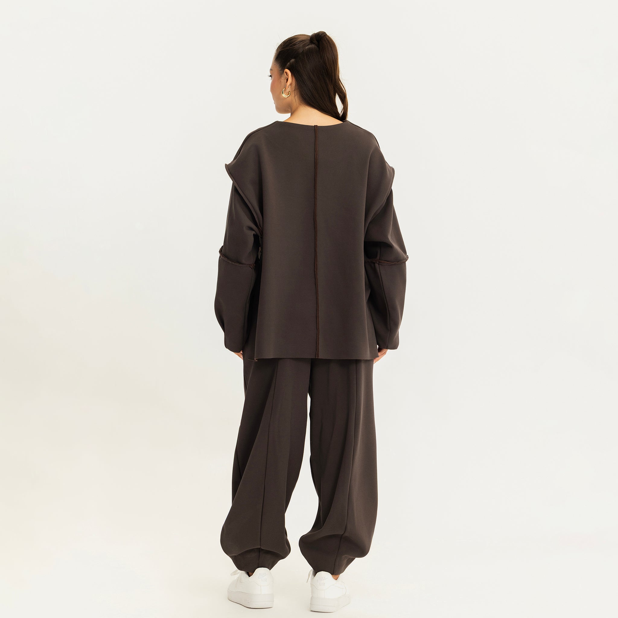 The quick stop sweatshirt BROWN