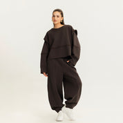 The quick stop sweatshirt BROWN