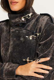 The night shift jacket  Dark Grey