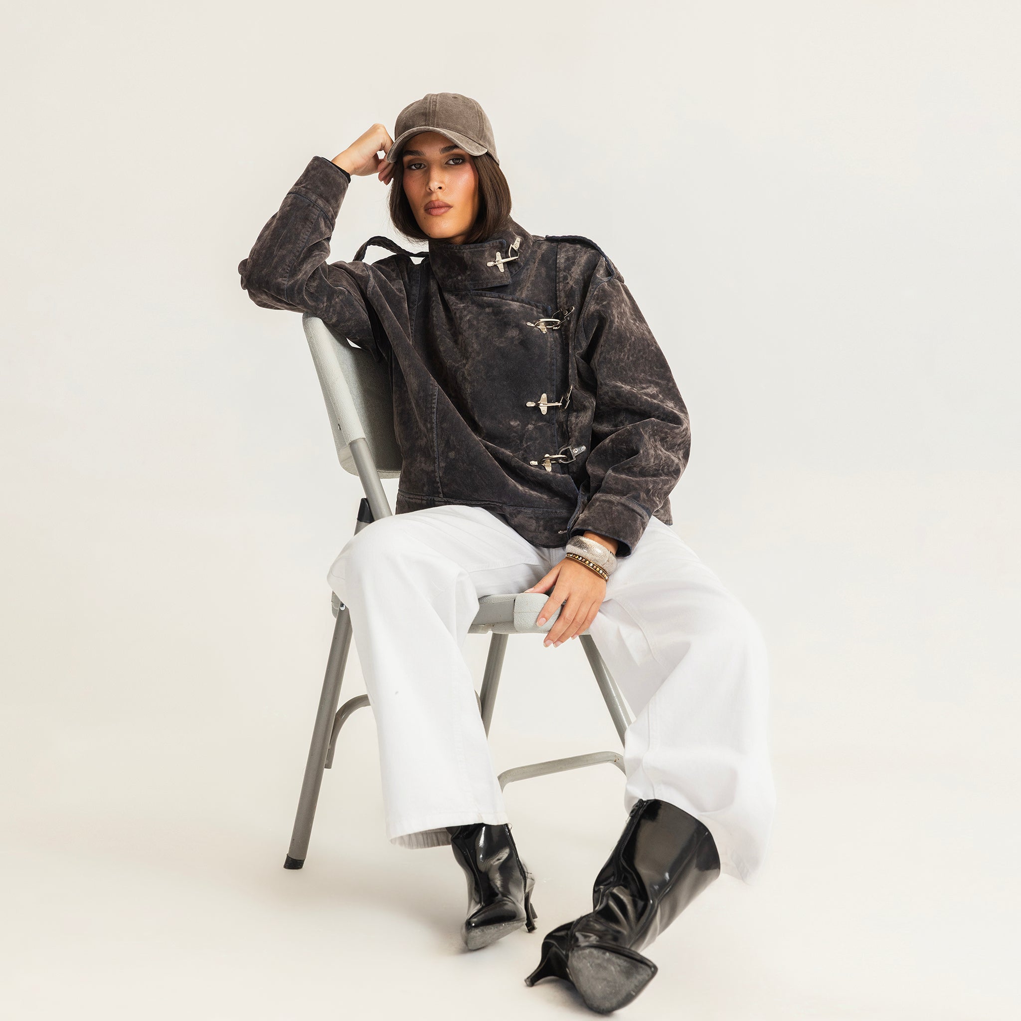 The night shift jacket  Dark Grey