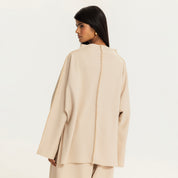 The high rise pants BEIGE