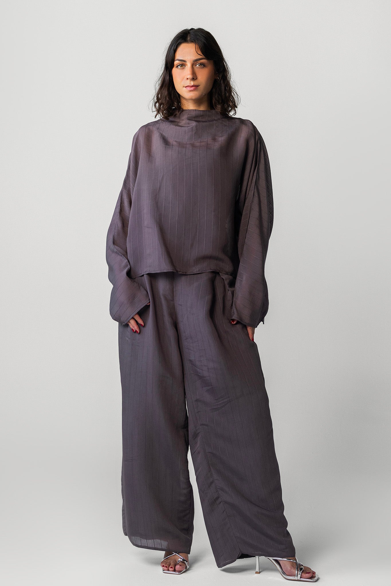 The Eclipse Wide-Leg Trousers