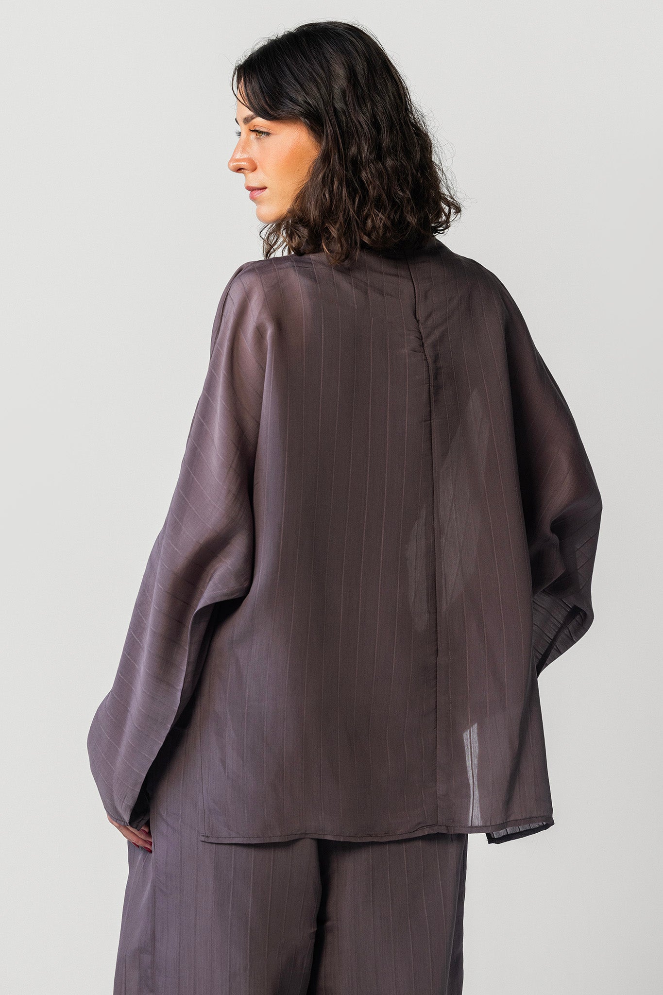 The Eclipse Drape Top brown