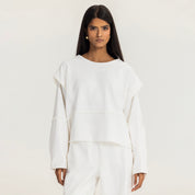 The quick stop sweatshirt White
