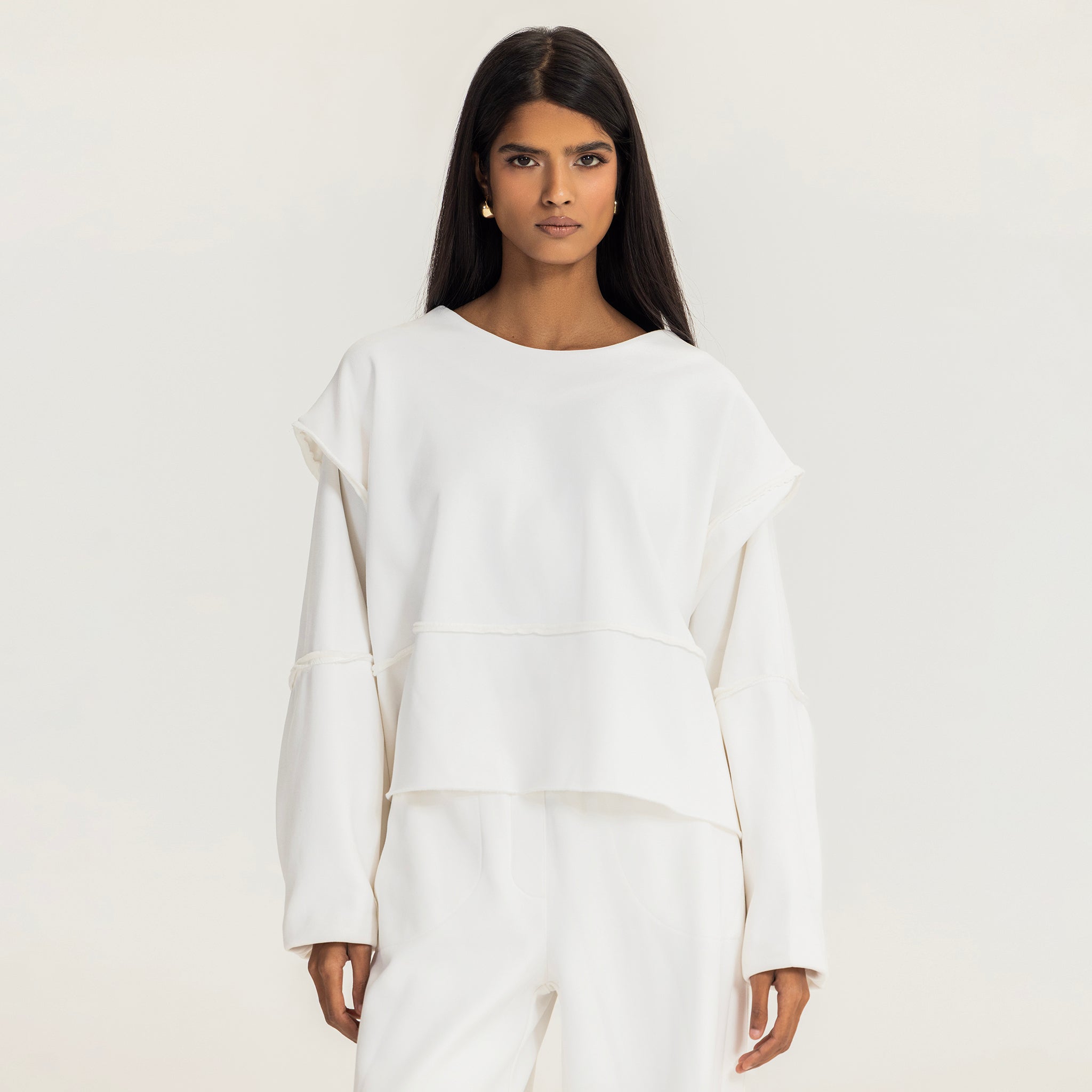 The quick stop sweatshirt White