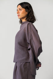 The Eclipse Drape Top brown