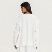 The quick stop sweatshirt White