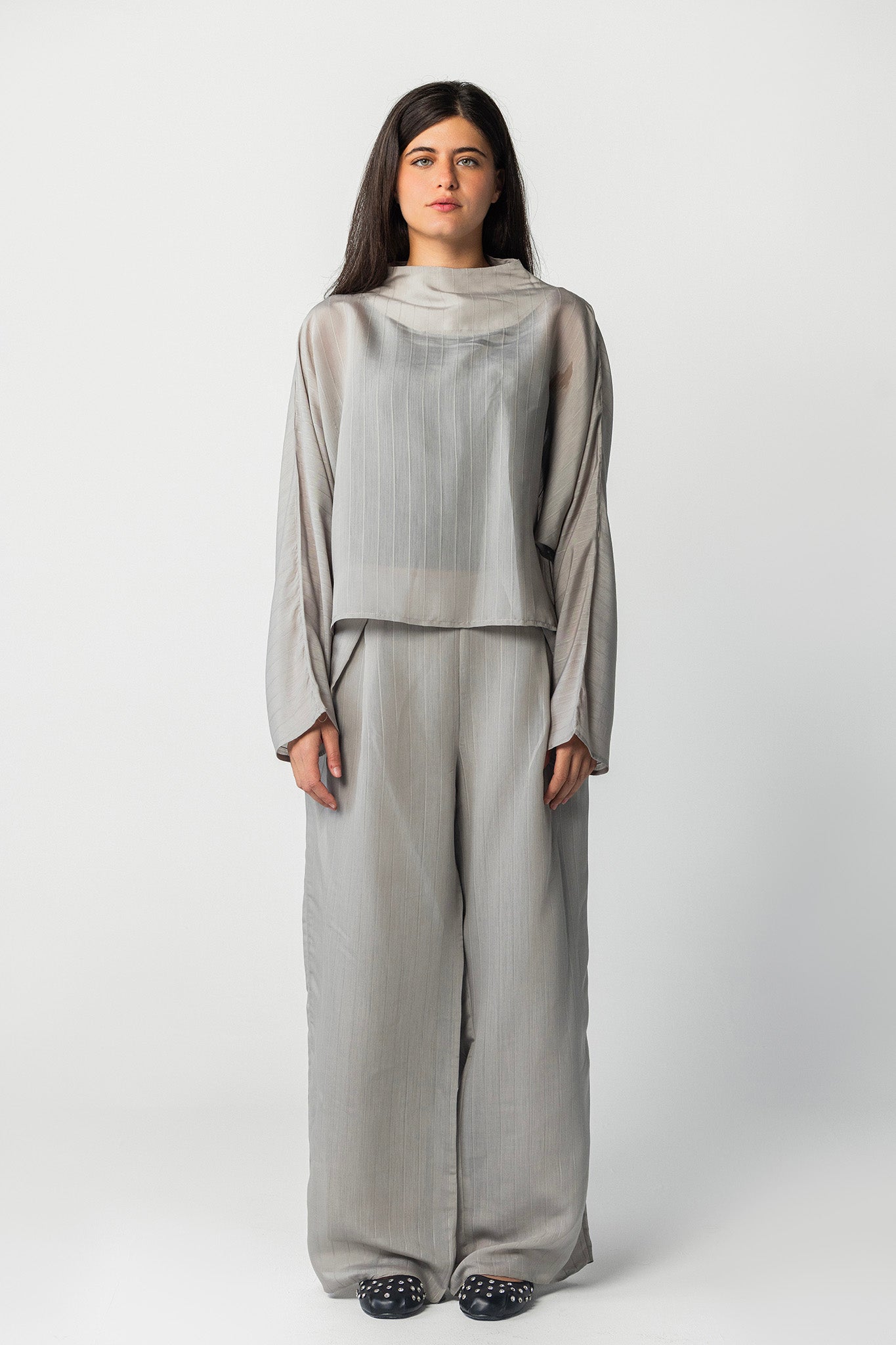 The Eclipse Wide-Leg Trousers