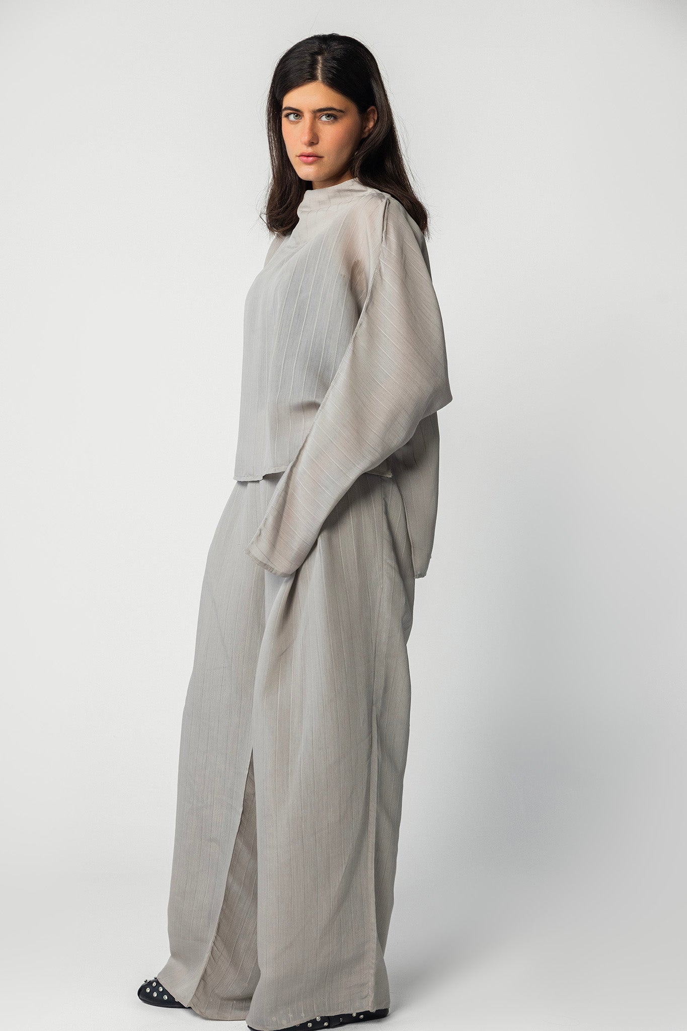 The Eclipse Wide-Leg Trousers