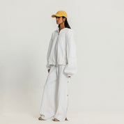The lane change jacket White