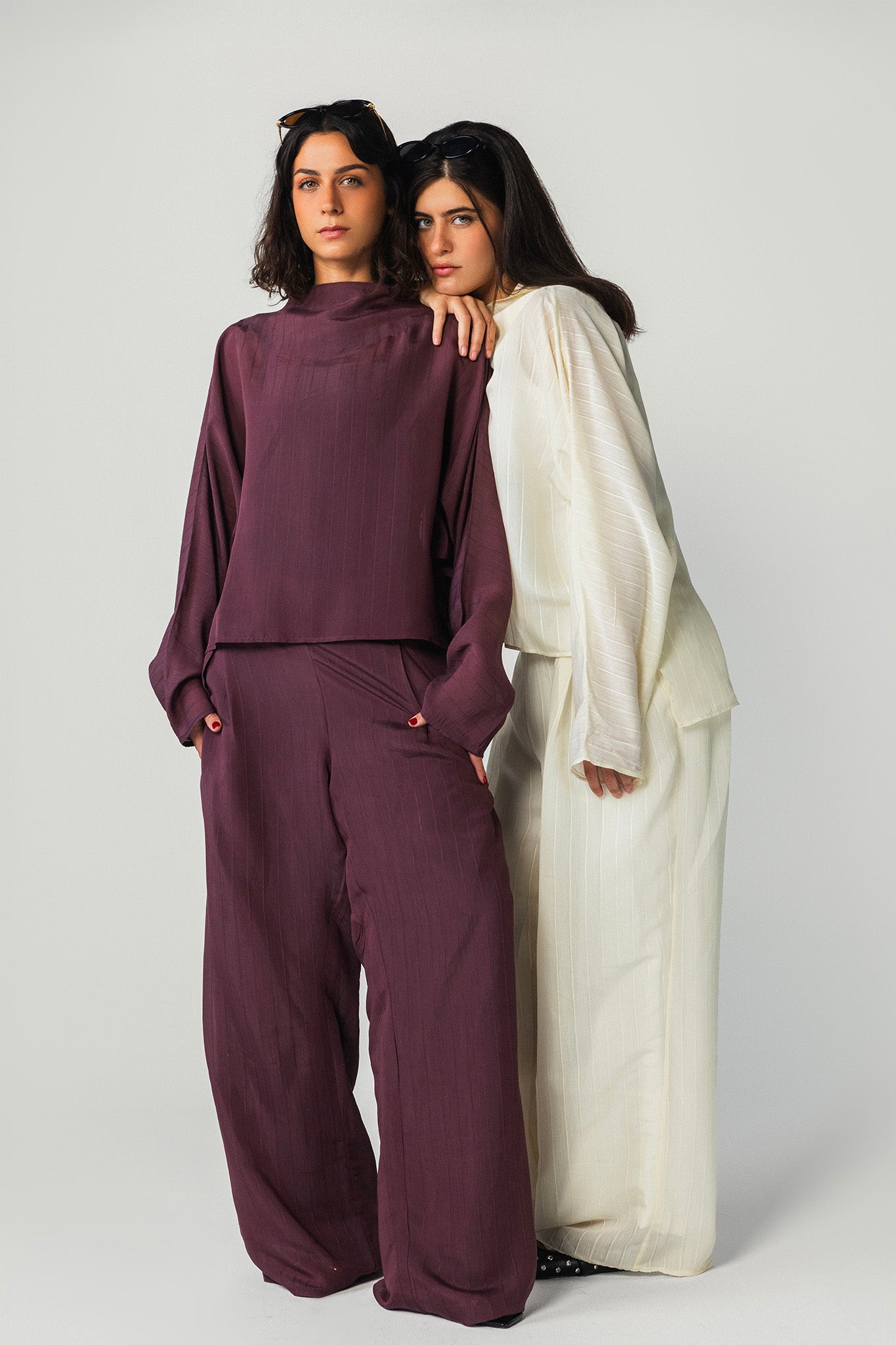 The Eclipse Wide-Leg Trousers