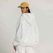 The lane change jacket White