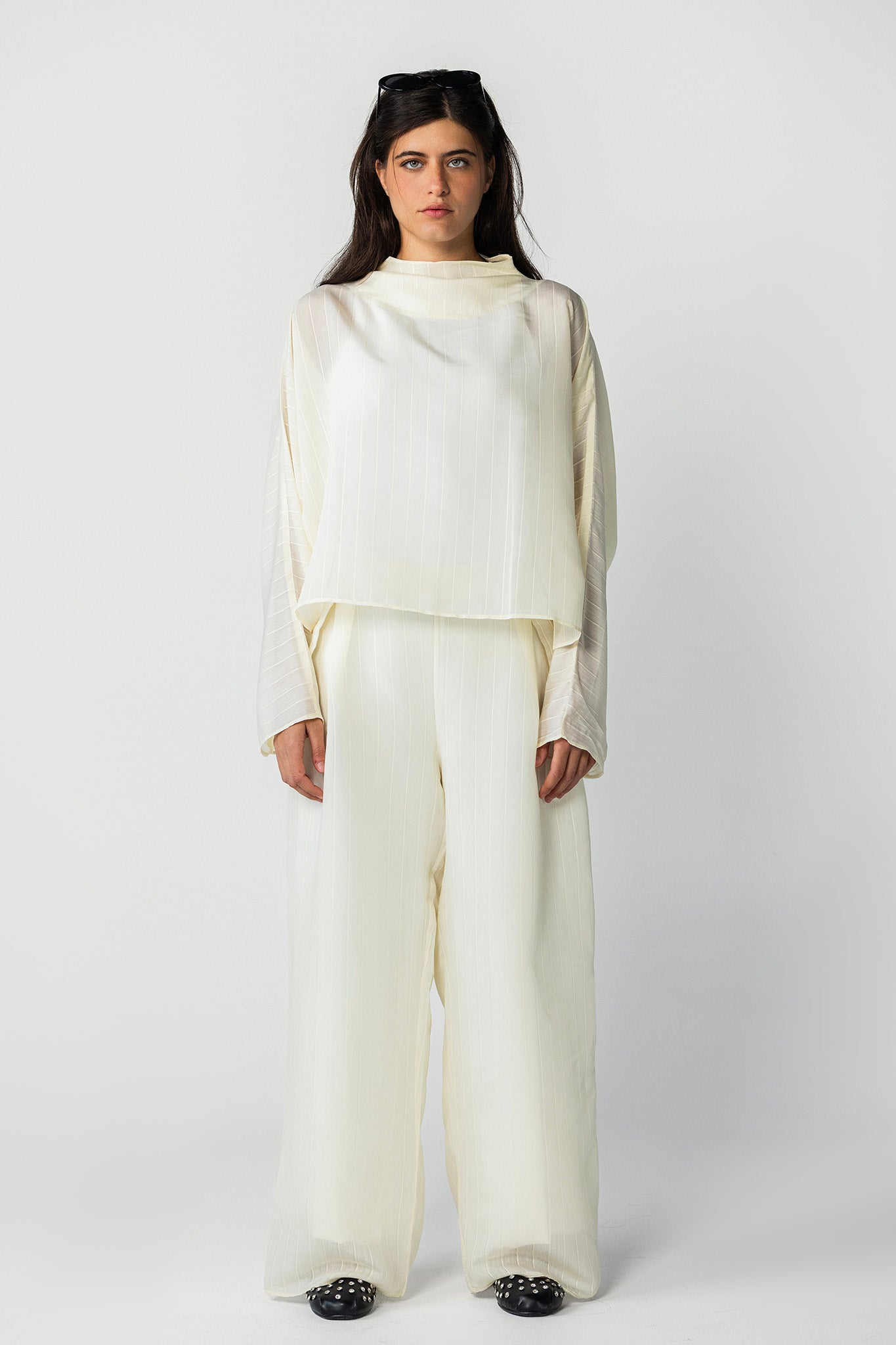The Eclipse Wide-Leg Trousers