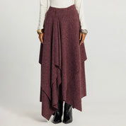 The detour skirt Burgundy