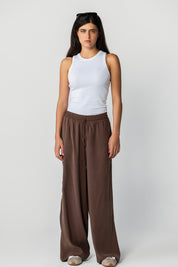 The Ash brown Tailored Trousers