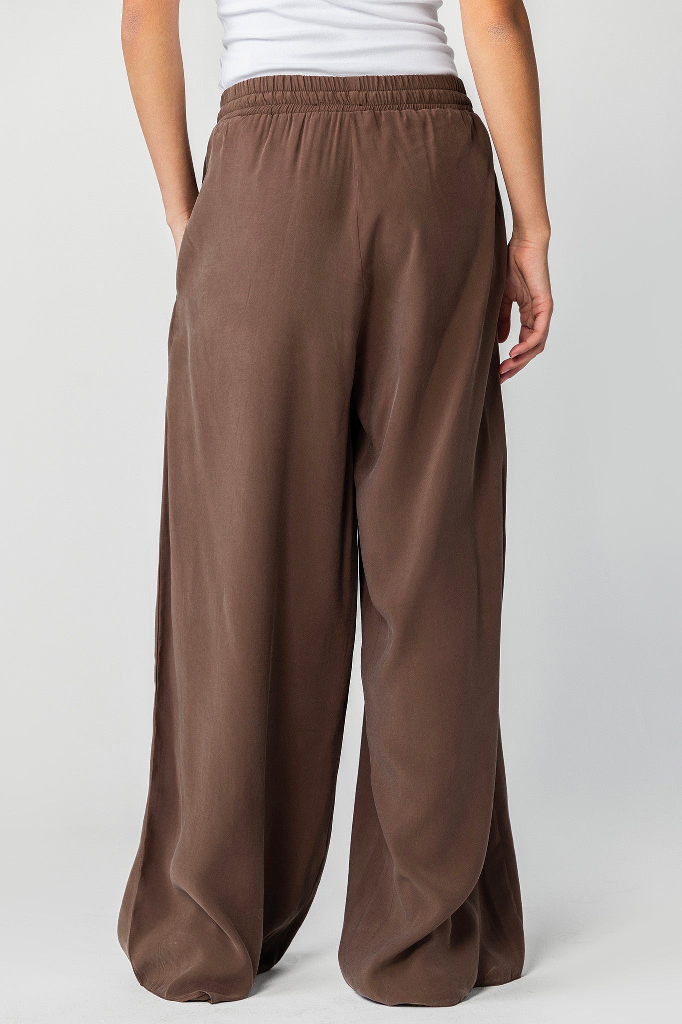 The Ash brown Tailored Trousers