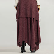 The detour skirt Burgundy