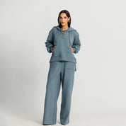 The rush hour hoodie Light Blue