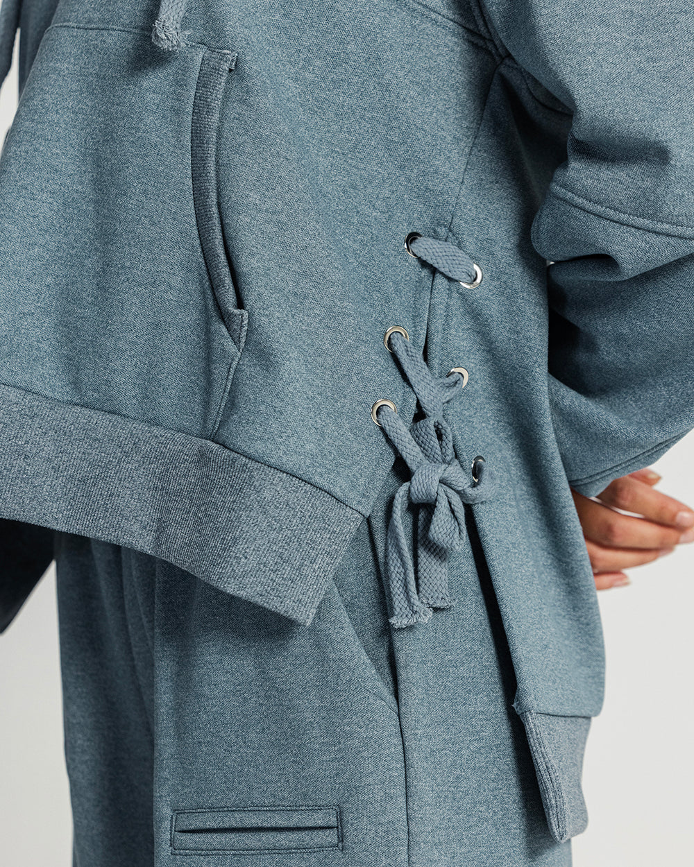 The rush hour hoodie Light Blue