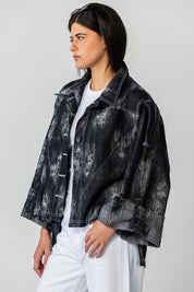 The brushstrock jacket BLACK