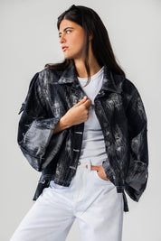 The brushstrock jacket BLACK