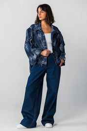 The brushstrock jacket BLUE