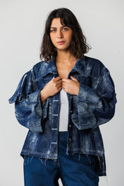 The brushstrock jacket BLUE