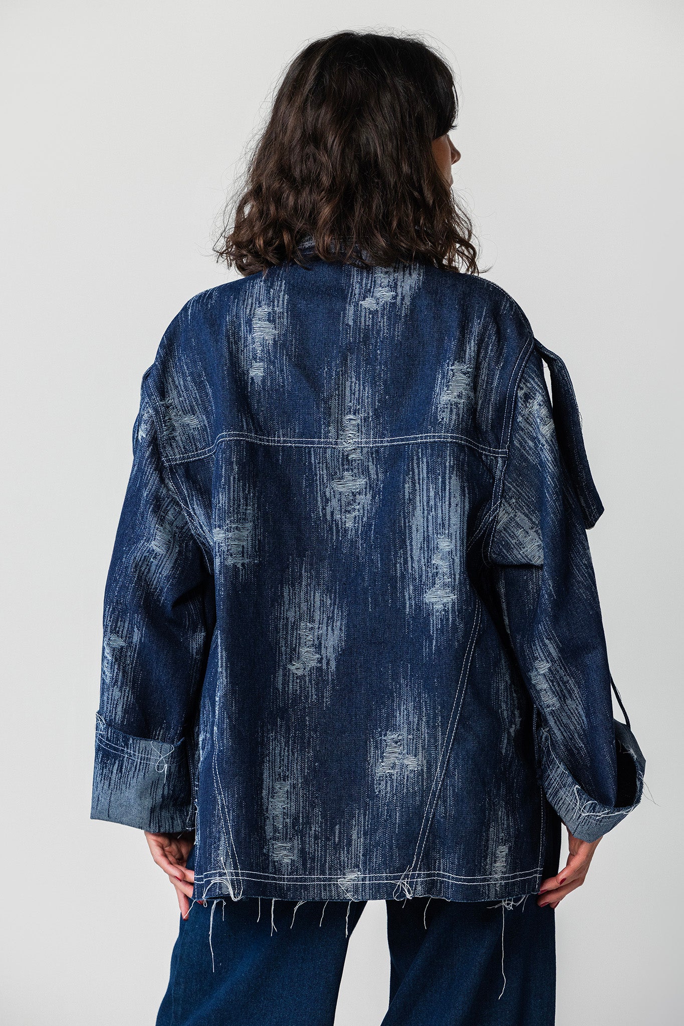 The brushstrock jacket BLUE