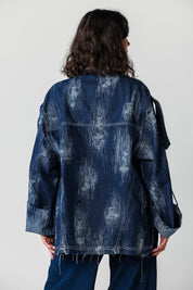The brushstrock jacket BLUE