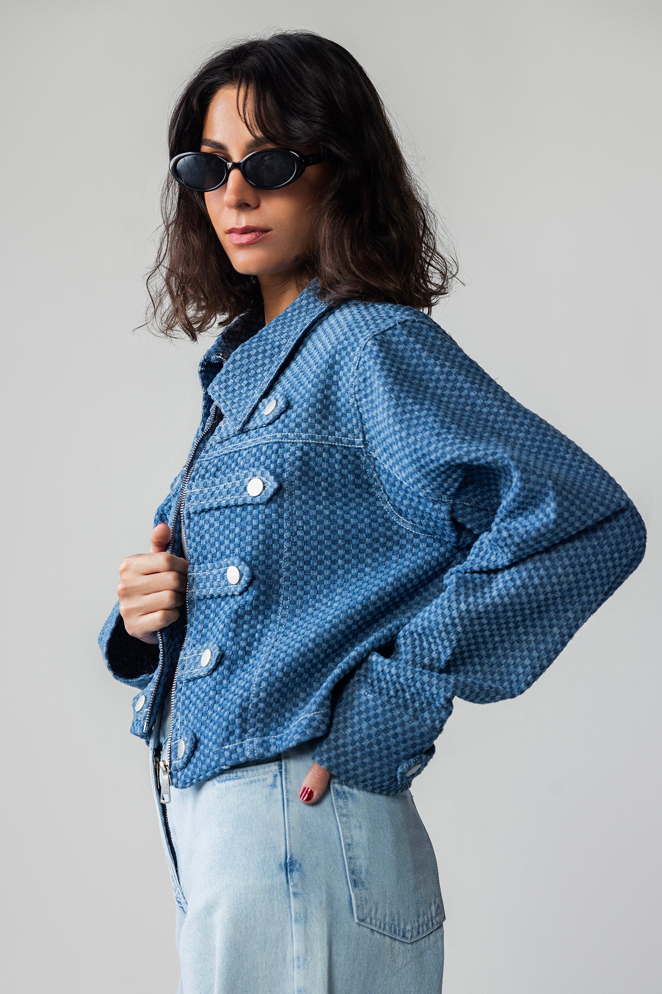 The Grid Officer Zip Jacket