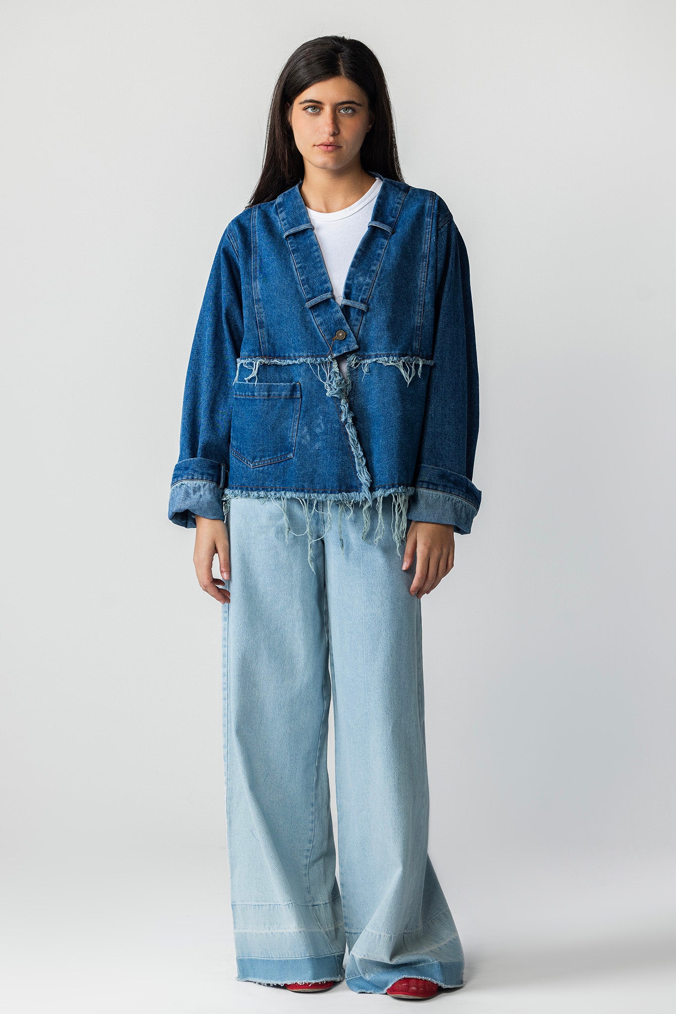 The distressed jacket