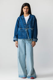 The distressed jacket