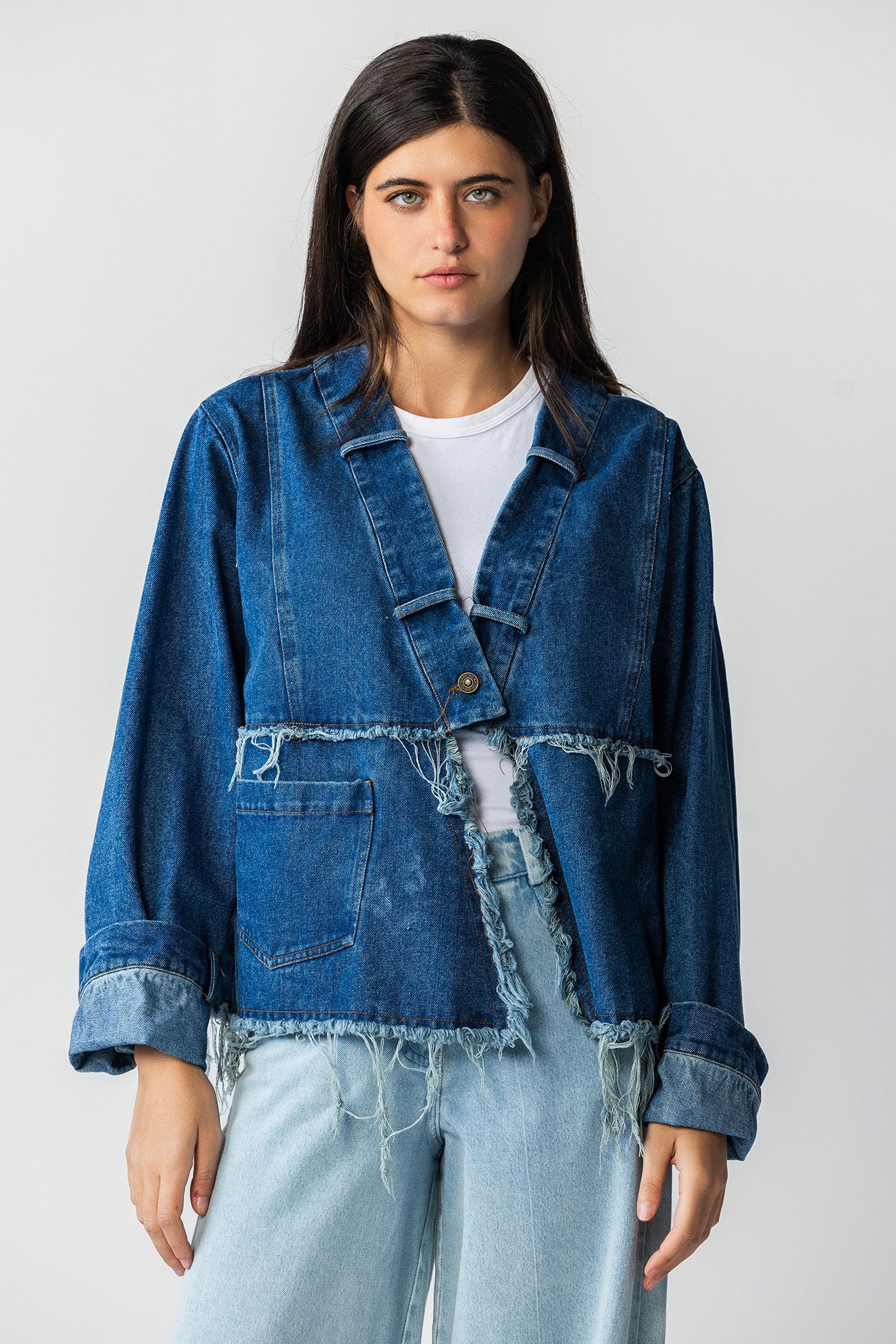 The distressed jacket