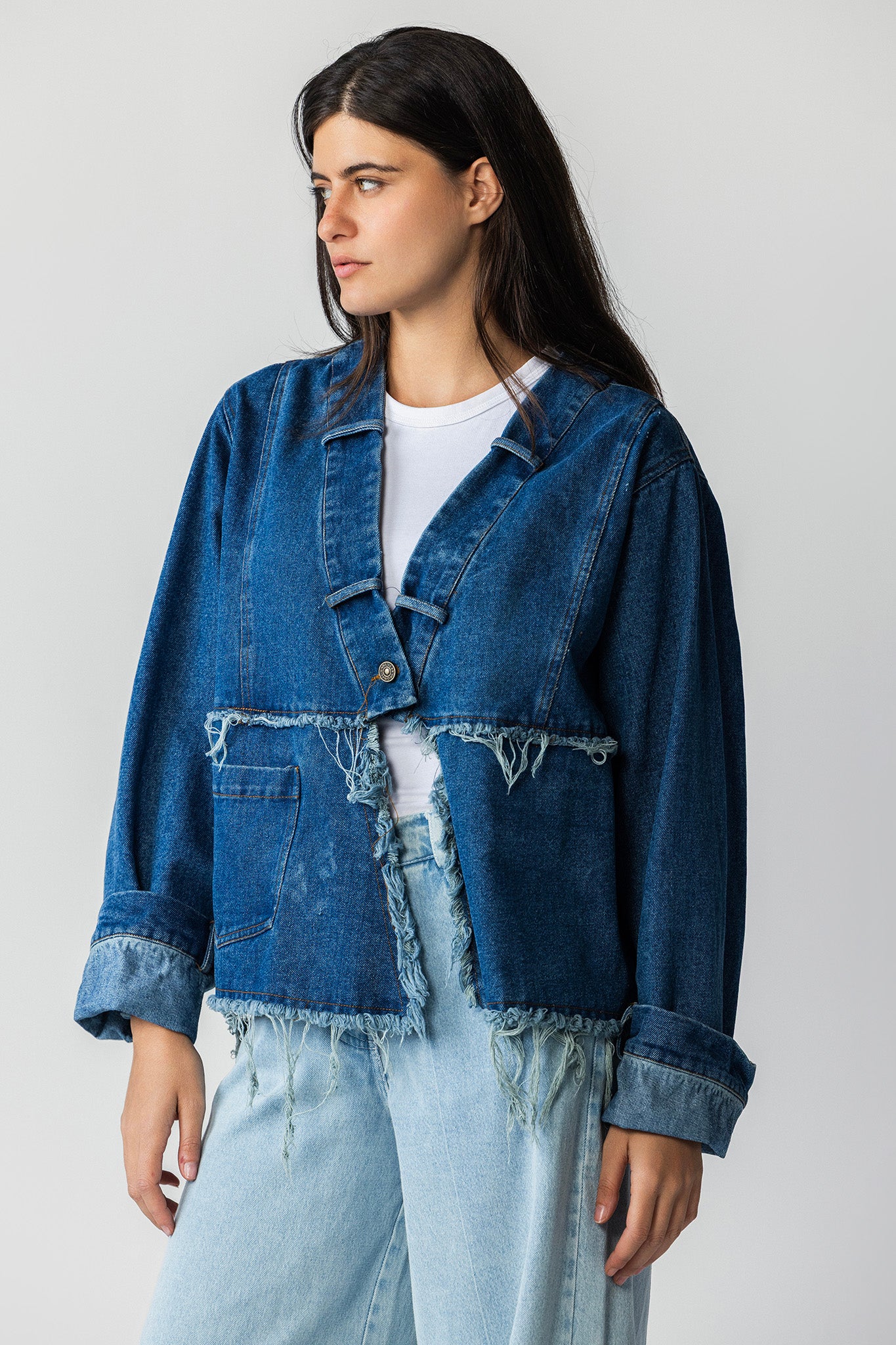 The distressed jacket