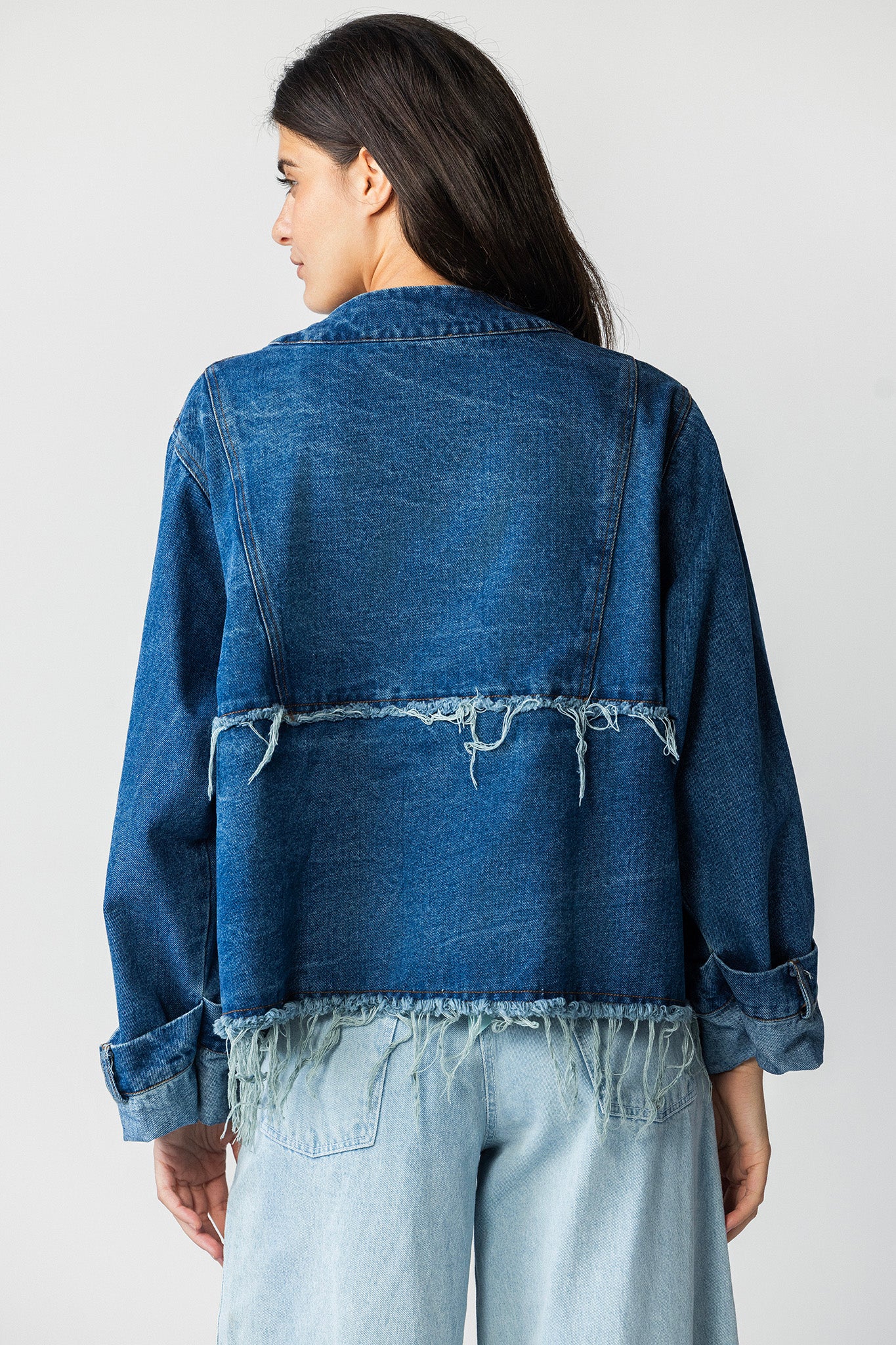 The distressed jacket