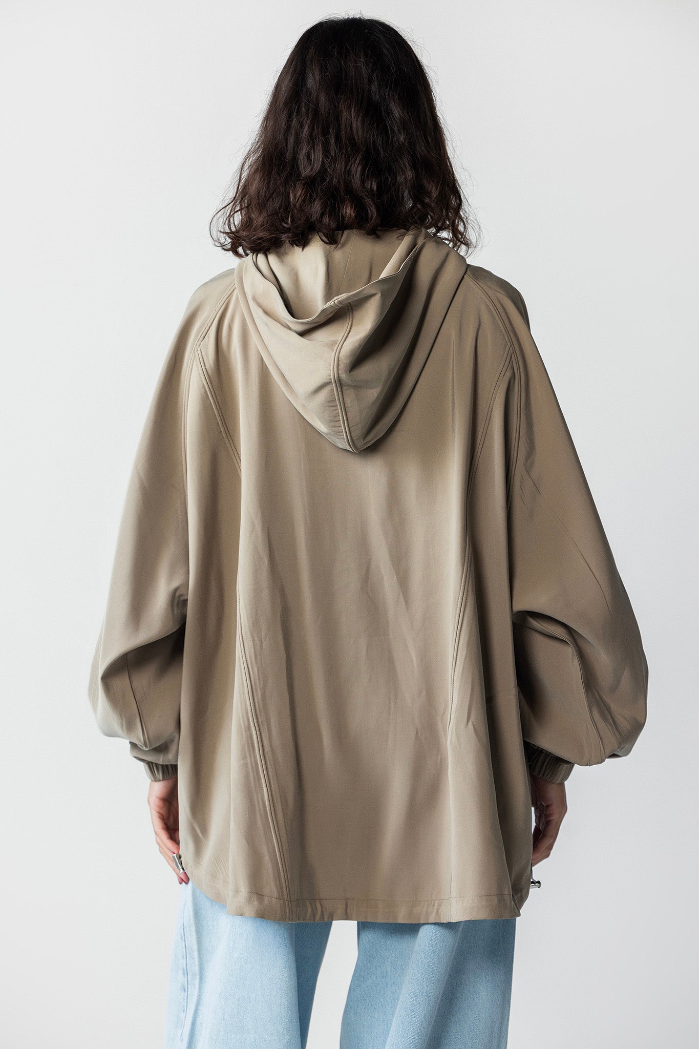 he Sand Hooded Utility Jacket