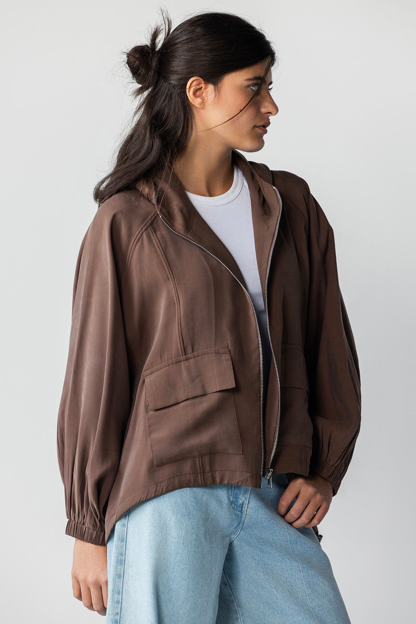 The Cocoa Hooded Utility Jacket