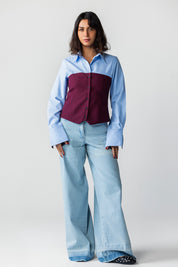 Oxford Waistcoat & Undershirt Ensemble DARKRED