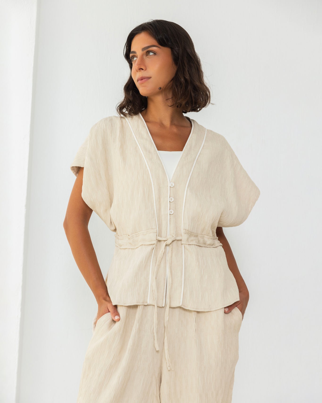 Sand dune blouse
