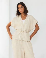 Sand dune blouse