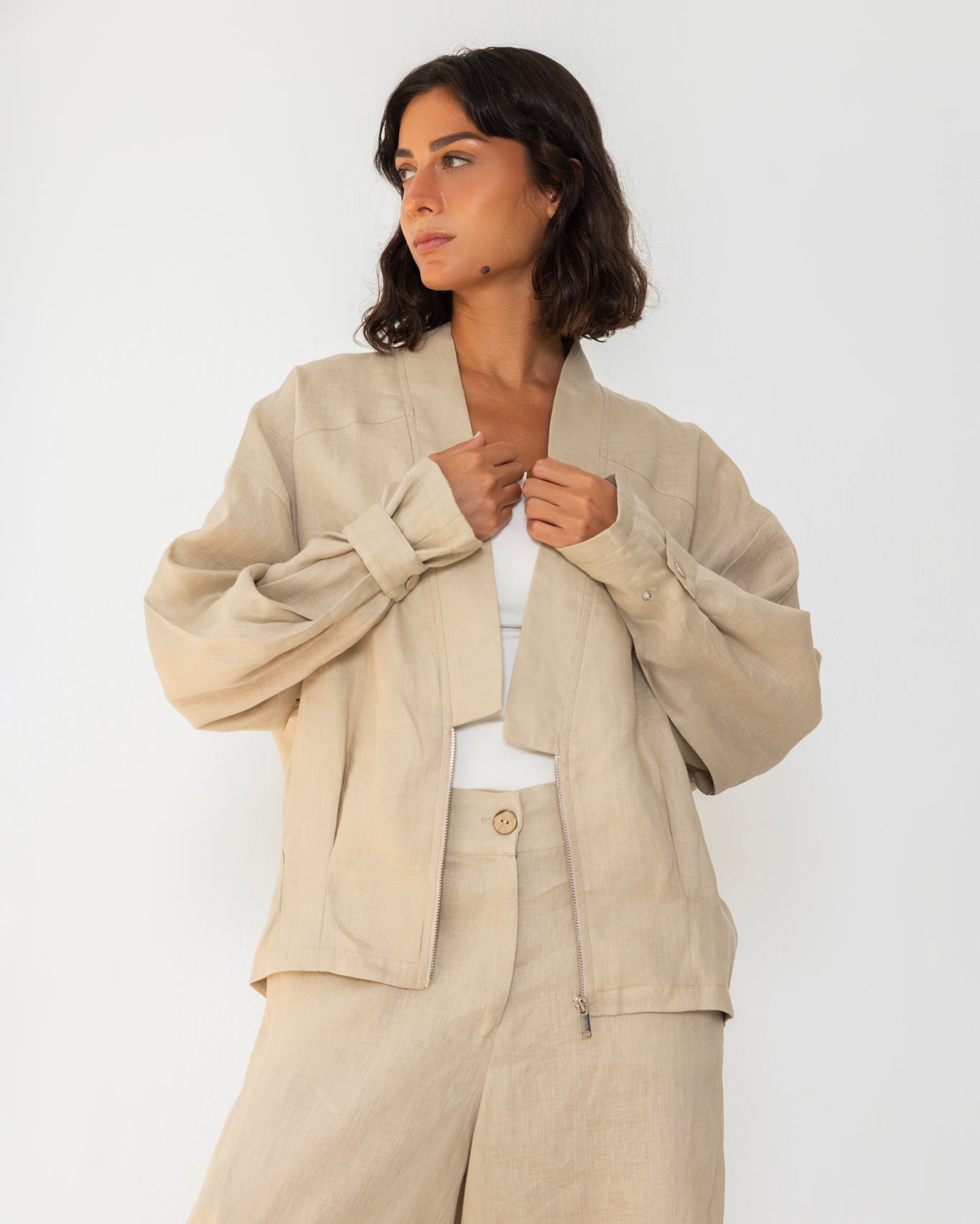 Essential zip Jacket